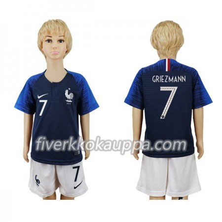 Jalkapallo Pelipaidat/Peliasut Ranska Griezmann 7 Lasten Kotipelipaita World Cup 2018